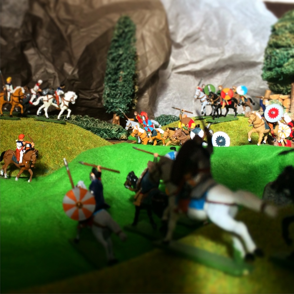 Adrianople battle diorama 20mm